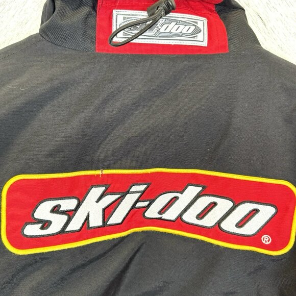 Vintage Ski-Doo Snowmobile Jacket Coat Men’s XL Sno Gear Winter Red Black - Picture 4 of 9